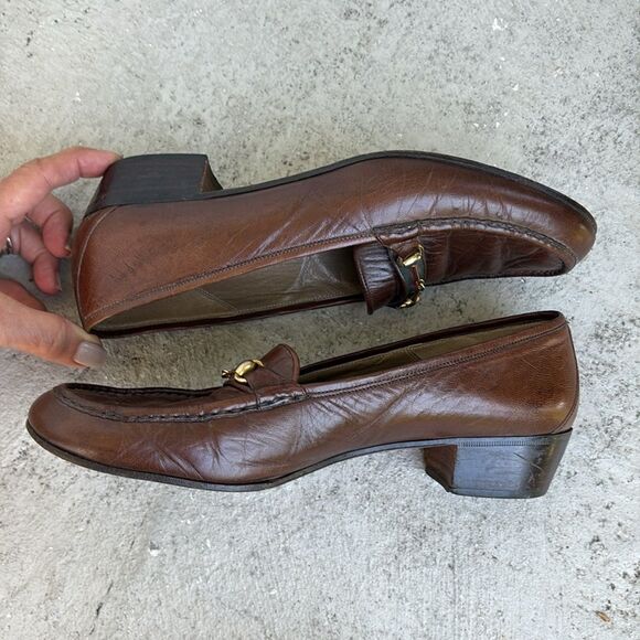 Vintage Gucci horse bit loafers - Picture 3 of 10